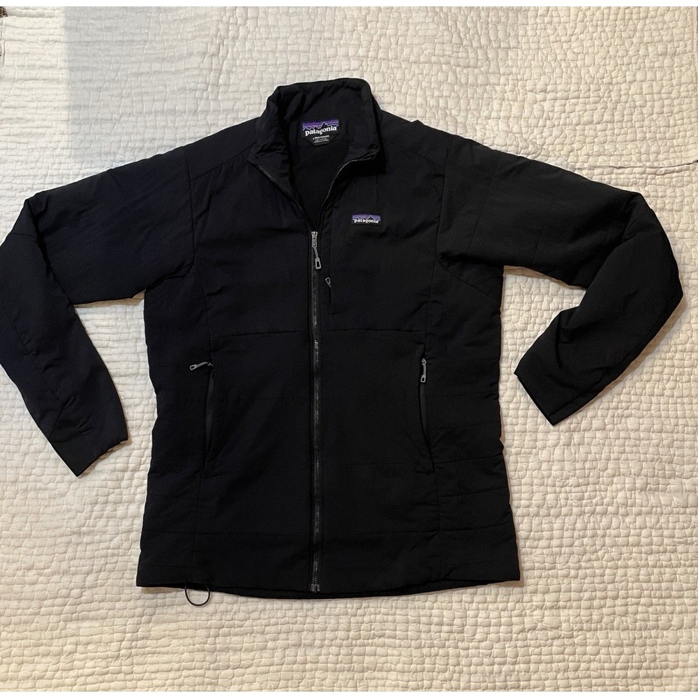 Patagonia Jacket Mens Large Nano Air Full Zip Black